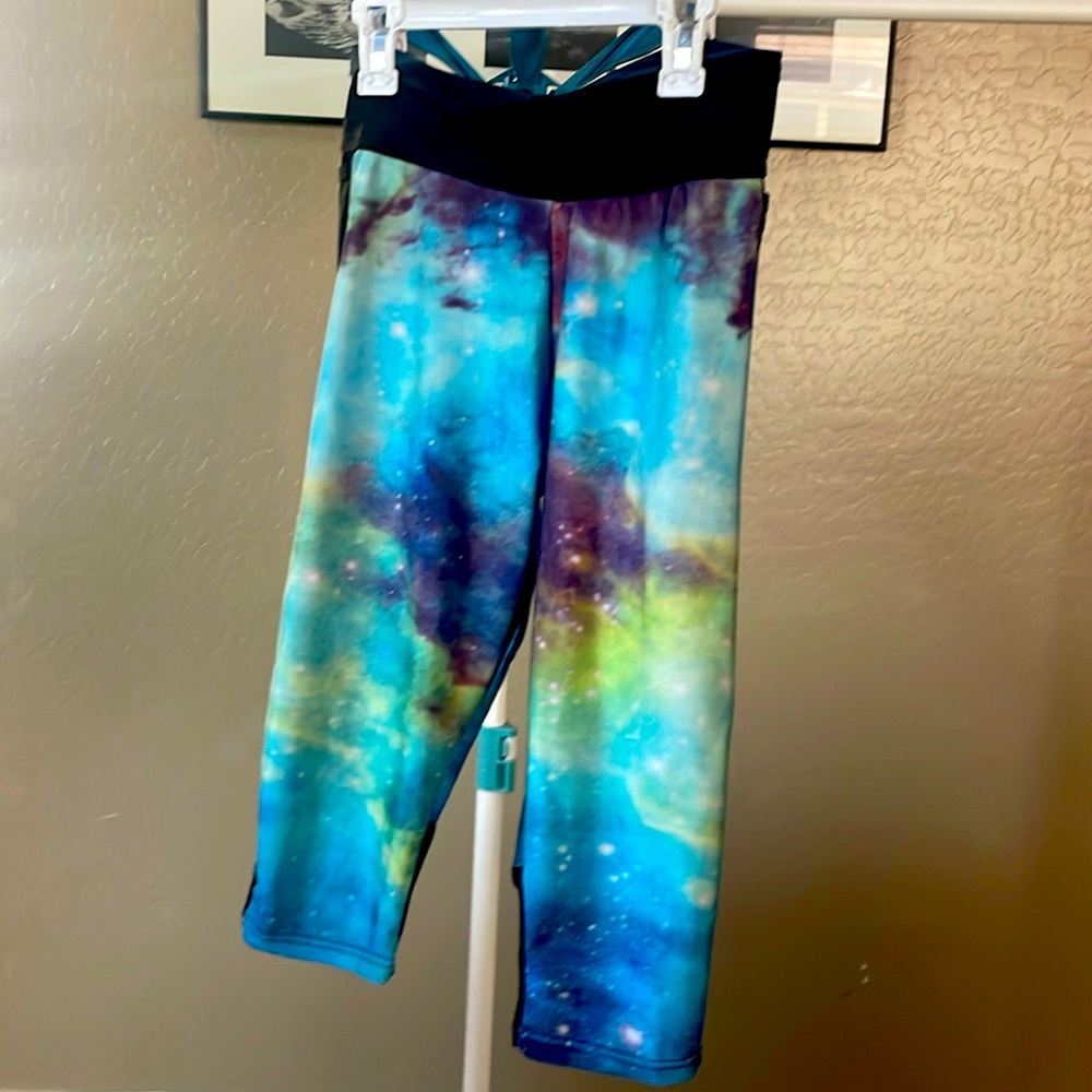 Galaxy, yoga pants, woman’s, M